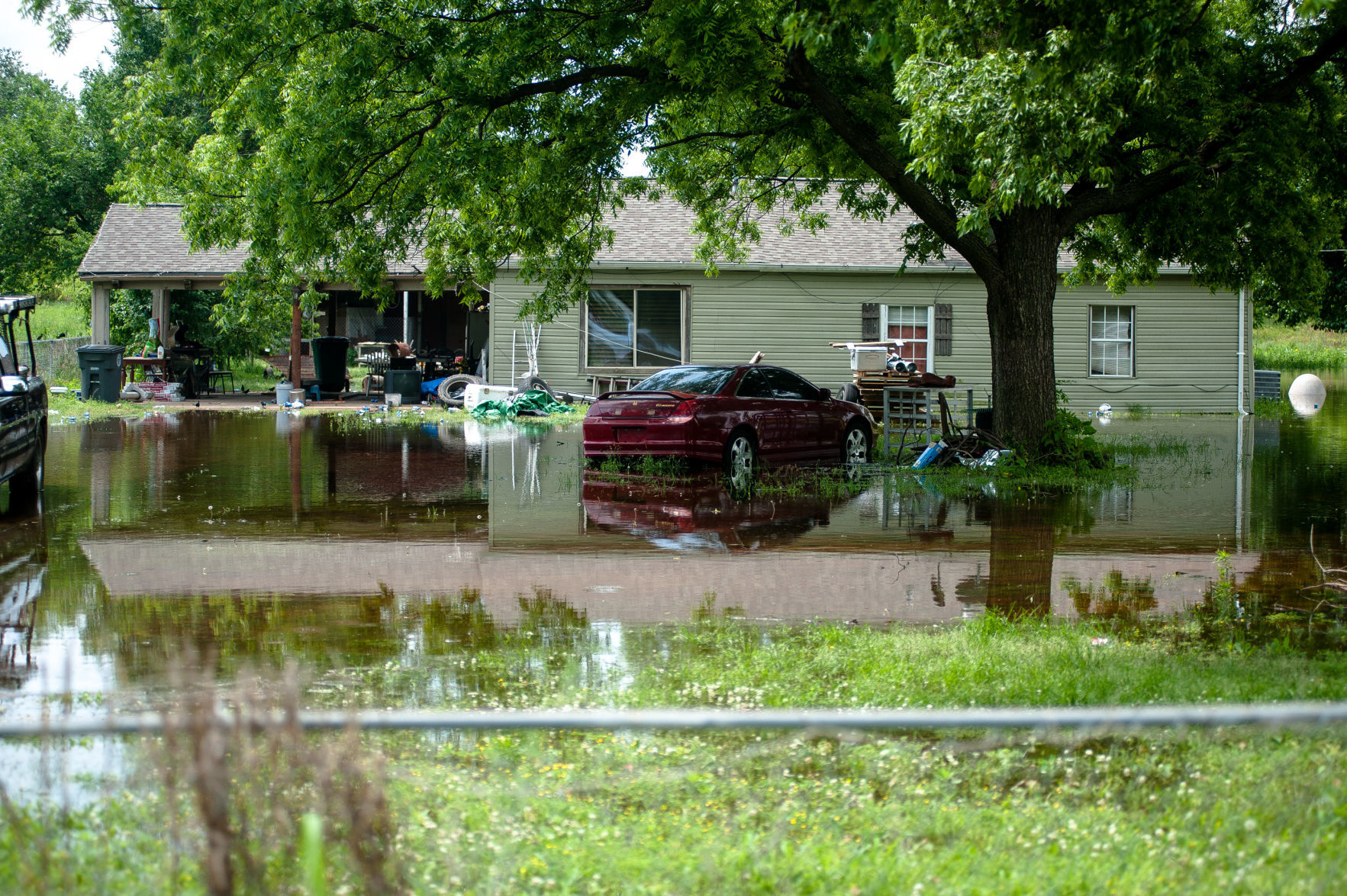 West Tulsa levee